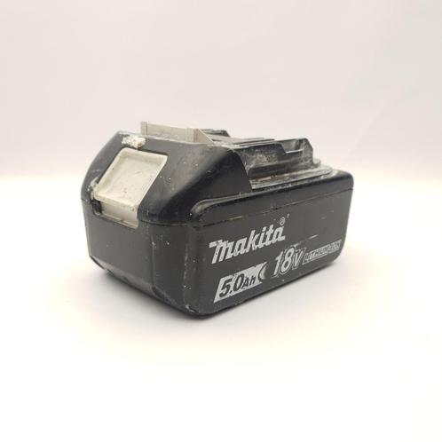 Makita 18V 5.0Ah accu || Nu Voor Maar €39.99, Doe-het-zelf en Verbouw, Gereedschap | Machine-onderdelen en Toebehoren, Gebruikt