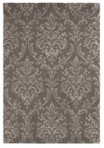 Vloerkleed carpet Damask Pewter wol 170x240 grijs nieuw!, Stijlvol klasse comfortabel kwaliteit, 150 tot 200 cm, Ophalen of Verzenden