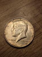 Kennedy halve dollar munt, Ophalen of Verzenden, Noord-Amerika, Losse munt, Zilver