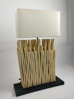 Lamp van drijfhout - Model 3, Huis en Inrichting, Lampen | Tafellampen, Ophalen of Verzenden, Nieuw, Hout, 50 tot 75 cm