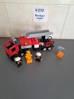 4977	Brandweerwagen duplo, Complete set, Duplo, Ophalen of Verzenden, Zo goed als nieuw