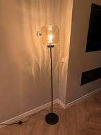 Vloerlamp glas glazen lamp, Huis en Inrichting, Lampen | Vloerlampen, Ophalen of Verzenden, Zo goed als nieuw, Glas, 150 tot 200 cm