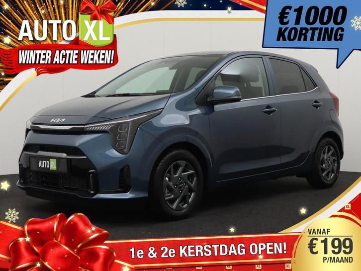 Kia Picanto 1.0 DPI Aut. Dynamic+ XL-Edition CarPlay Camera, Auto's, Kia, Bedrijf, Te koop, Picanto, ABS, Achteruitrijcamera, Adaptive Cruise Control