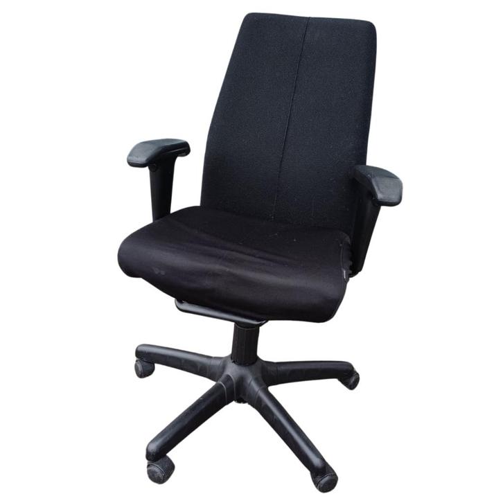 Bureaustoel – comfortabel en verstelbaar, Huis en Inrichting, Bureaustoelen, Gebruikt, Bureaustoel, Zwart, Ophalen