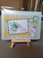 Kaartje geboorte jongen/zoon babyschoentjes, Ophalen of Verzenden, Nieuw, Kind