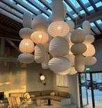 Linnen ufo lamp XL, Ophalen of Verzenden, Nieuw, Stof, Minder dan 50 cm