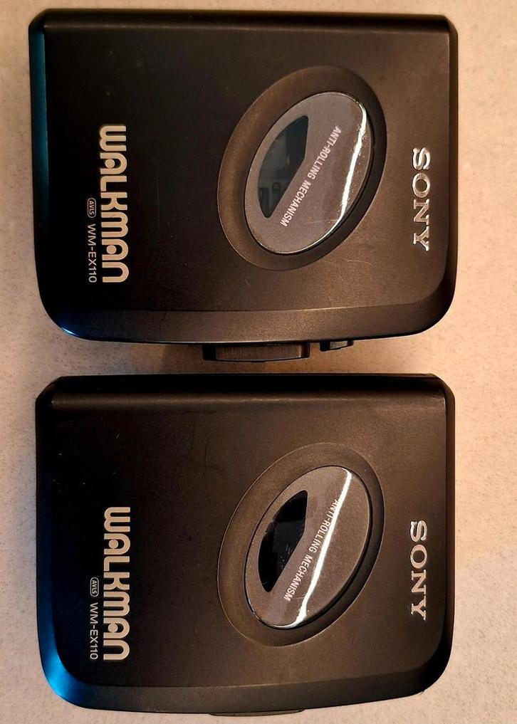 2x Sony Walkman WM-EX110 Cassettespelers, Audio, Tv en Foto, Walkmans, Discmans en Minidiscspelers, Walkman, Ophalen of Verzenden