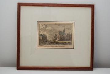 Gravure Amsterdam 18e eeuw beschikbaar voor biedingen