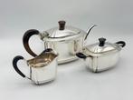 3-delig zilveren theeservies, Ceylon, anno 1941, Antiek en Kunst, Antiek | Servies compleet, Ophalen of Verzenden