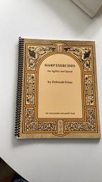 Harp Exercises - Deborah Friou, Muziek en Instrumenten, Bladmuziek, Ophalen of Verzenden, Zo goed als nieuw, Artiest of Componist