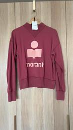 Isabel Marant Moby sweater met roze flockprint, Kleding | Dames, Ophalen of Verzenden, Zo goed als nieuw, Roze, Maat 38/40 (M)