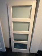 Twee opdekdeuren., Doe-het-zelf en Verbouw, Deuren en Horren, Ophalen, 80 tot 100 cm, Binnendeur, Zo goed als nieuw