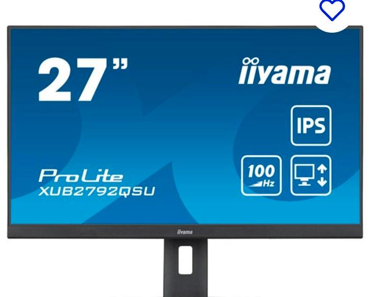 IIyama ProLite XUB2792QSU - 27 inch QHD IPS Monitor, Computers en Software, Monitoren, Zo goed als nieuw, DisplayPort, HDMI, IPS