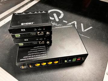 4K HDBaseT distributieset 1:4 beschikbaar voor biedingen