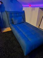 Perfecte slaapbank in nette staat, Ophalen, Gebruikt, Eenpersoons, Blauw
