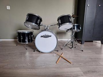 XDrum Drumstel Session Pro Junior + Drumstokken!  beschikbaar voor biedingen