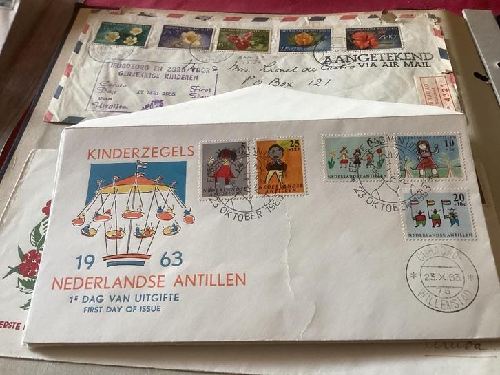 No4576 Nederlandse Antillen E27 Heb ook van Nederland jaarga, Postzegels en Munten, Postzegels | Eerstedagenveloppen, Onbeschreven