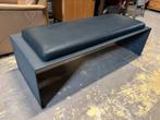 Massief stalen tuinbank/wachtbank - 160x50x50, 1025xe, Ophalen of Verzenden, Zo goed als nieuw, Re