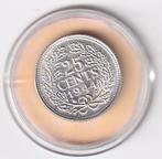 25 Cent 1944 EP ruim Zeer Fraai, Postzegels en Munten, Munten | Nederland, Verzenden, Zilver, 25 cent, Koningin Wilhelmina