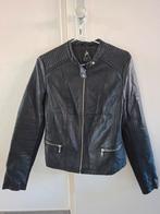 Stoer leren jasje Atmosphere maat 38, Kleding | Dames, Maat 38/40 (M), Atmosphere, Zwart, Ophalen of Verzenden