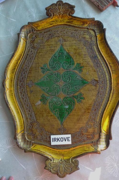 VENETIAANS DIENBLAD 3 x * Divers *, Huis en Inrichting, Woonaccessoires | Dienbladen, Zo goed als nieuw, Hout, Overige vormen
