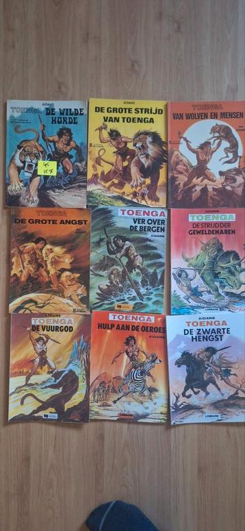 Toenga Complete Serie 1-15 Aïdans beschikbaar voor biedingen