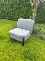 Lage fauteuil made-com, Ophalen, Gebruikt, Minder dan 75 cm, Stof