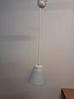 Vintage glazen hanglamp, Bauhaus., Ophalen, Gebruikt, Bauhaus, Glas