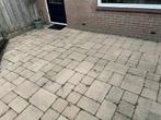 Licht gekleurde Tuintegels 25+-m2, Tuin en Terras, Tegels en Klinkers, Ophalen, Gebruikt, 10 m² of meer, Beton