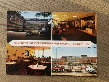 D592 Oude ansichtkaart Deventer : Geertruiden Gasthuis beschikbaar voor biedingen
