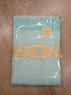 Mintgroen baby wafeldeken 122x122 cm, Jongetje of Meisje, Nieuw, Ophalen of Verzenden, Deken of Dekbed