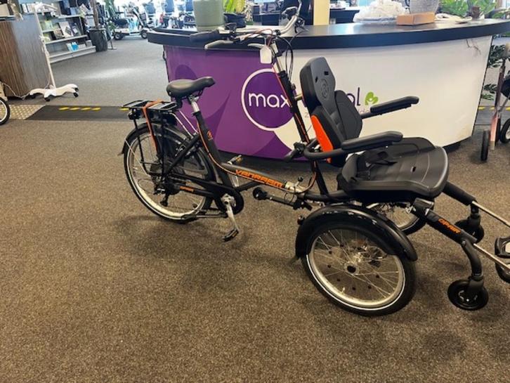 Van Raam Opair driewielfiets met zitmogelijkheid voorop, Fietsen en Brommers, Fietsen | Driewielfietsen, Zo goed als nieuw, Ophalen