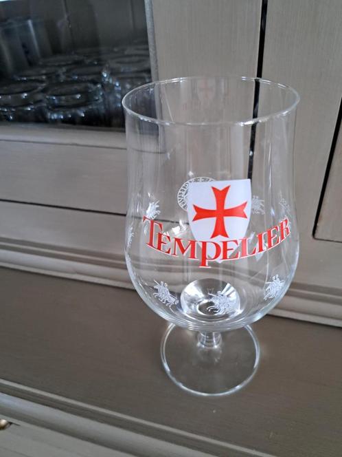 6x Tempelier Speciaalbierglazen prijs is per stuk, Verzamelen, Biermerken, Ophalen of Verzenden