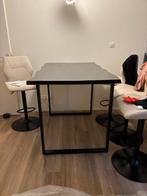 Nieuwe mango houten bartafel – kleine beschadiging – koopje!, Huis en Inrichting, Ophalen, Zo goed als nieuw