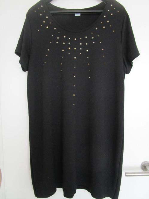 Top MS Mode XXL, Kleding | Dames, T-shirts, Zo goed als nieuw, Maat 46/48 (XL) of groter, Zwart, Korte mouw, Verzenden