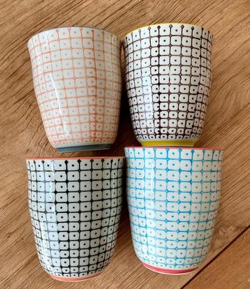 Bloomingville mok (4 stuks) beschikbaar voor biedingen