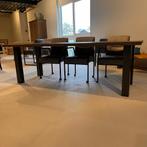 OPRUIMING eettafel eiken Frans antiek 995,-, Ophalen, Eikenhout, 50 tot 100 cm, Vijf personen of meer