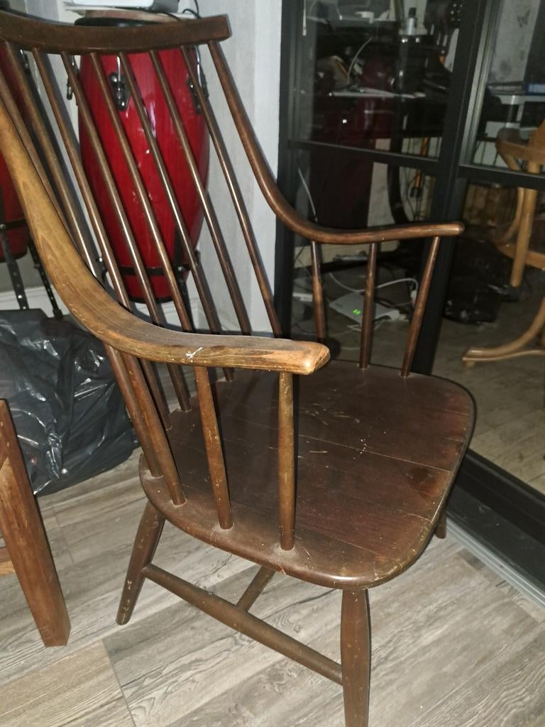 Antieke stoel., Antiek en Kunst, Antiek | Meubels | Stoelen en Banken, Ophalen