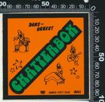 Sticker: Dansorkest Chatterbox - Mill (2), Verzamelen, Ophalen of Verzenden, Zo goed als nieuw, Bedrijf of Vereniging