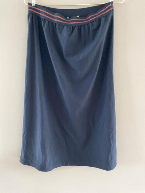 Prachtige donkerblauwe rok van Cadadia in maat 38, Kleding | Dames, Rokken, Zo goed als nieuw, Maat 38/40 (M), Blauw, Onder de knie