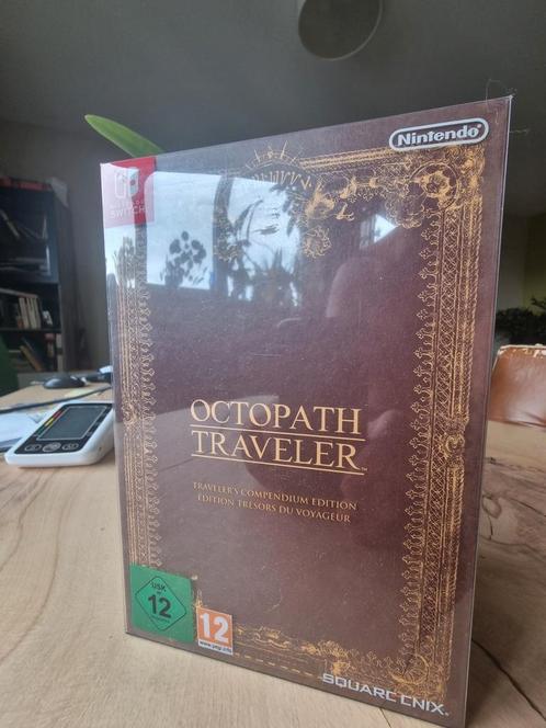Octopath Traveler Compendium Edition, Switch, Spelcomputers en Games, Games | Nintendo Switch, Zo goed als nieuw, Role Playing Game (Rpg)