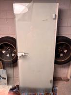 Glazen binnendeur 212,8x82,4x0,9 Transparant met sticker, Doe-het-zelf en Verbouw, Ophalen, 80 tot 100 cm, 215 cm of meer, Binnendeur