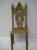 POPPENSTOELTJE MESSING, Ophalen of Verzenden