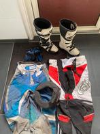 Crosslaarzen 42/43 nekbeschermer, 2 crossbroeken, Motoren, Kleding | Motorkleding, Ophalen of Verzenden, Tweedehands, Laarzen