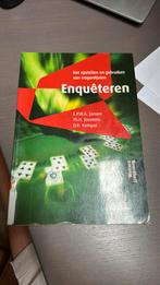 E.P.W.A. Jansen - Enqueteren, Ophalen of Verzenden, Zo goed als nieuw, E.P.W.A. Jansen; Th.H. Joostens; D.R. Kemper