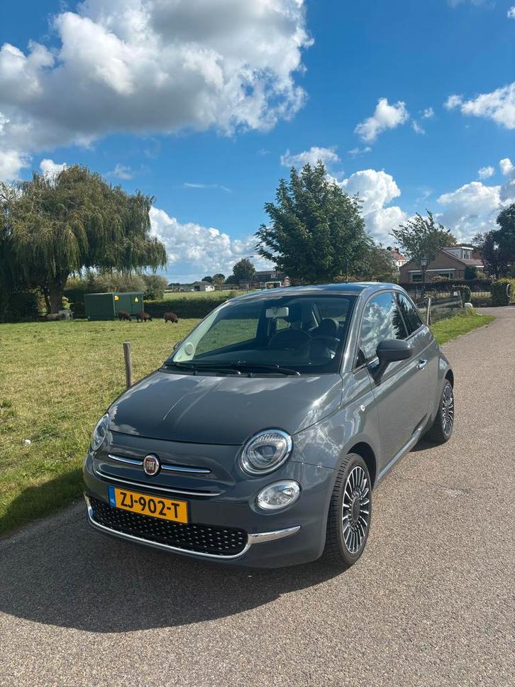 Fiat 500 1.2 2018 Grijs, Auto's, Fiat, Particulier, ABS, Airbags, Airconditioning, Bluetooth, Cruise Control, Elektrische ramen