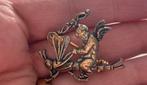Aparte vintage broche -engeltje-, Ophalen of Verzenden, Zo goed als nieuw, Overige materialen