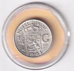 Nederlands Indie 1/4 Gulden 1941 PP ruim zeer Netjes, Verzenden, Zilver, 25 cent, Koningin Wilhelmina