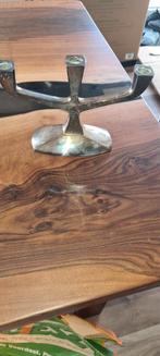 Zilveren kandelaar - Opknapper, Antiek en Kunst, Ophalen of Verzenden, Zilver