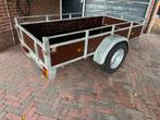 Aanhanger 115 x 225 cm gegalvaniseerd nieuwe bodem, Auto diversen, Aanhangers en Bagagewagens, Ophalen, Zo goed als nieuw